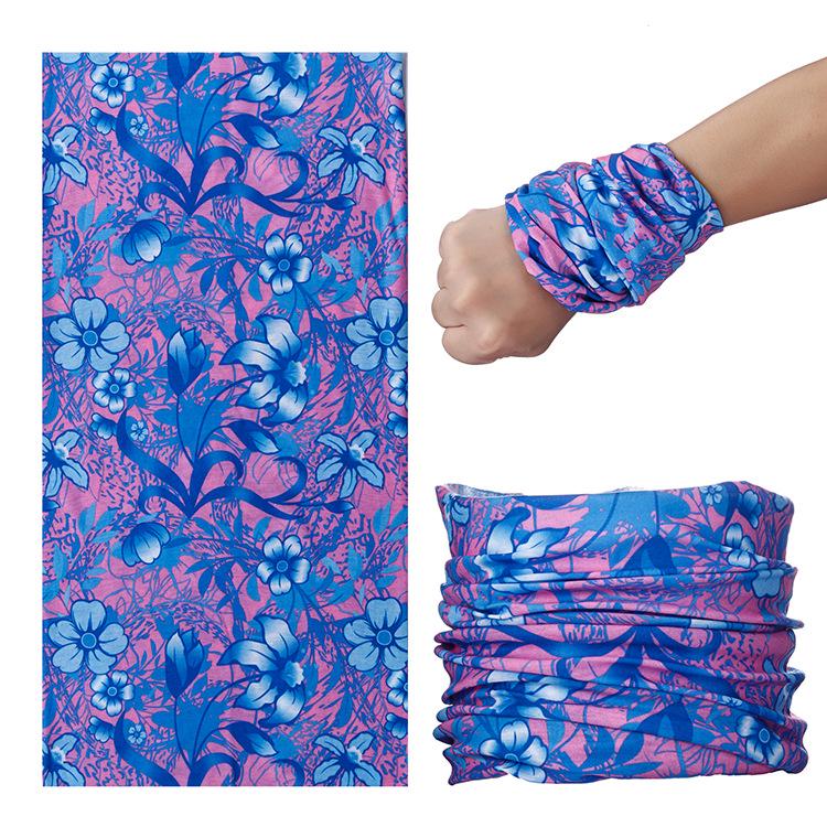 Eșarfă multifuncțională de înaltă calitate, fără cusături: Rezistent la praf, protecție solară, ciclism și utilizare în aer liber pe timpul verii, pentru bărbați și femei.