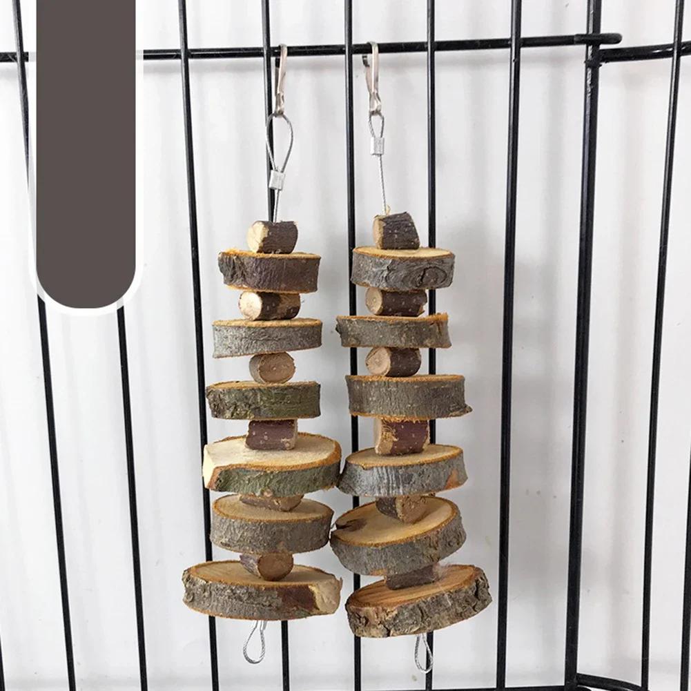 Natural Wood Chew Toy Small Animal Snack Hamster Toys Suitable For Rabbit Guinea Pig Chinchilla Hamster Accessories Pet Supplies