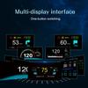 HUD Head Up Display OBD2 GPS Dual System Digital Speedometer Water & Oil Temp RPM Car Alarm Electronic Accessories 2024