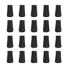 20pcs Outdoor Camp Hikes Protectors Caps Tip Rubber Trekking Poles Rubber Pad for Walking Poles