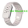 For WHOOP MG / WHOOP 5.0 Breathable Wrist Band Soft Slicone Sweatproof Adjustablle Rubber Band for Whoop 5.0 MG Wristband