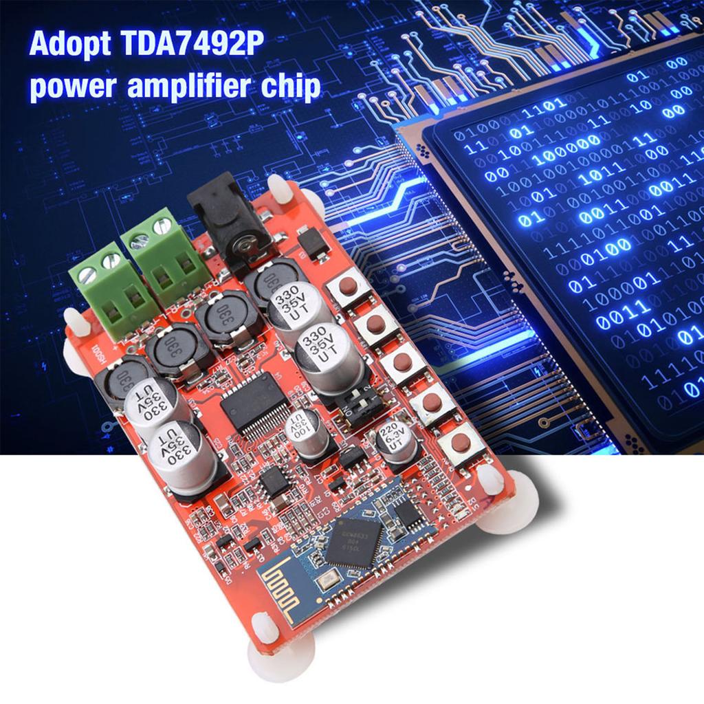TDA7492P 50W*2 Zweikanaliger Drahtloser Bluetooth Audioempfänger Verstärkermodul J3J7