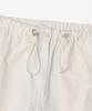 NOIRER FOR WOMAN Cotton-Nylon Parachute Pants (Cream)