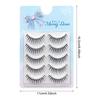 9-14mm Strip Wispy Fake Lashes C Curl Natural Look False Eyelashes Perfect Gift To Girls Or Ladies