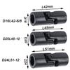 1PCS Precision Cross Universal Joint Coupling WSD Single Joint Universal Joint Transmission Shaft Cross Shaft Coupler 6-22mm