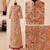 2025 Embroidered Dragon & Phoenix Kua Xiuhe Wedding Dress - Retro Chinese Slim Fit Bridal Toasting Gown