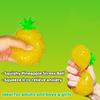 Pineapple Squishy Stress Balls Fruit Stress Squeeze Toys Squish Sugar Ball Squishy Toys, Ideal For Relax, Focus, Fun Gifts