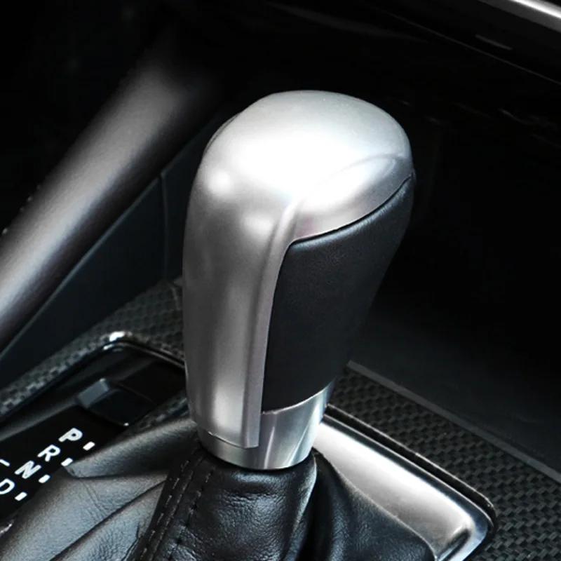 Car Gear Head Shift Knob Handle Cover Trim Sticker for Mazda 2 3 6 BM GJ Demio CX3 CX5 CX8 CX9 Axela 2014-2024 2024 Accessories