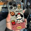 Cute Pacha Dog Burger Phone Case For Iphone 17 17E 16E 11 Plus 12 Pro Max 15 13 16 14 Ultra Comfort Grip Shockproof Shell Coque