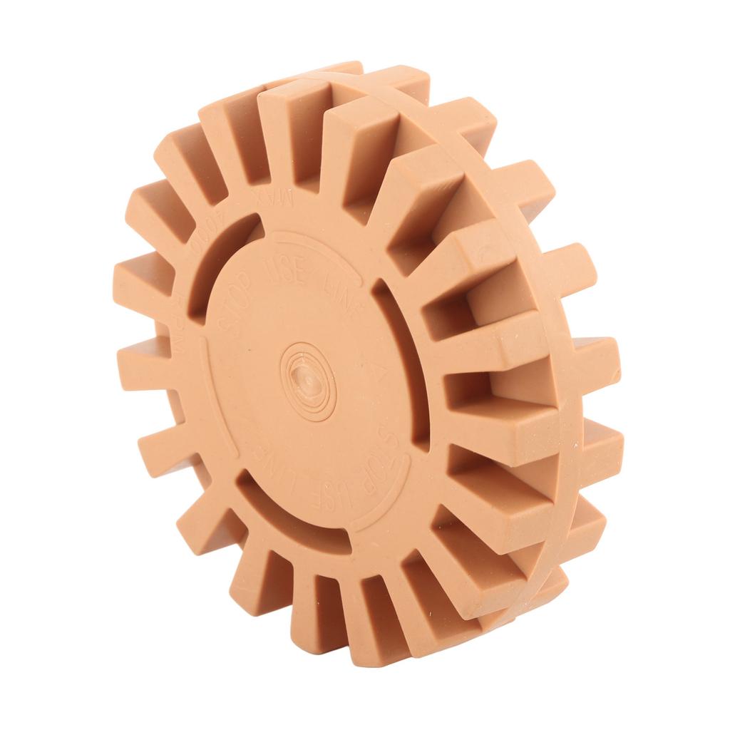Rubber Eraser Wheel Adhesive Pinstripe Removal Tool for Paint Chrome Windows Metal Finishes Cars
