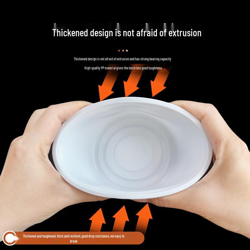Disposable Round Takeaway Food Containers