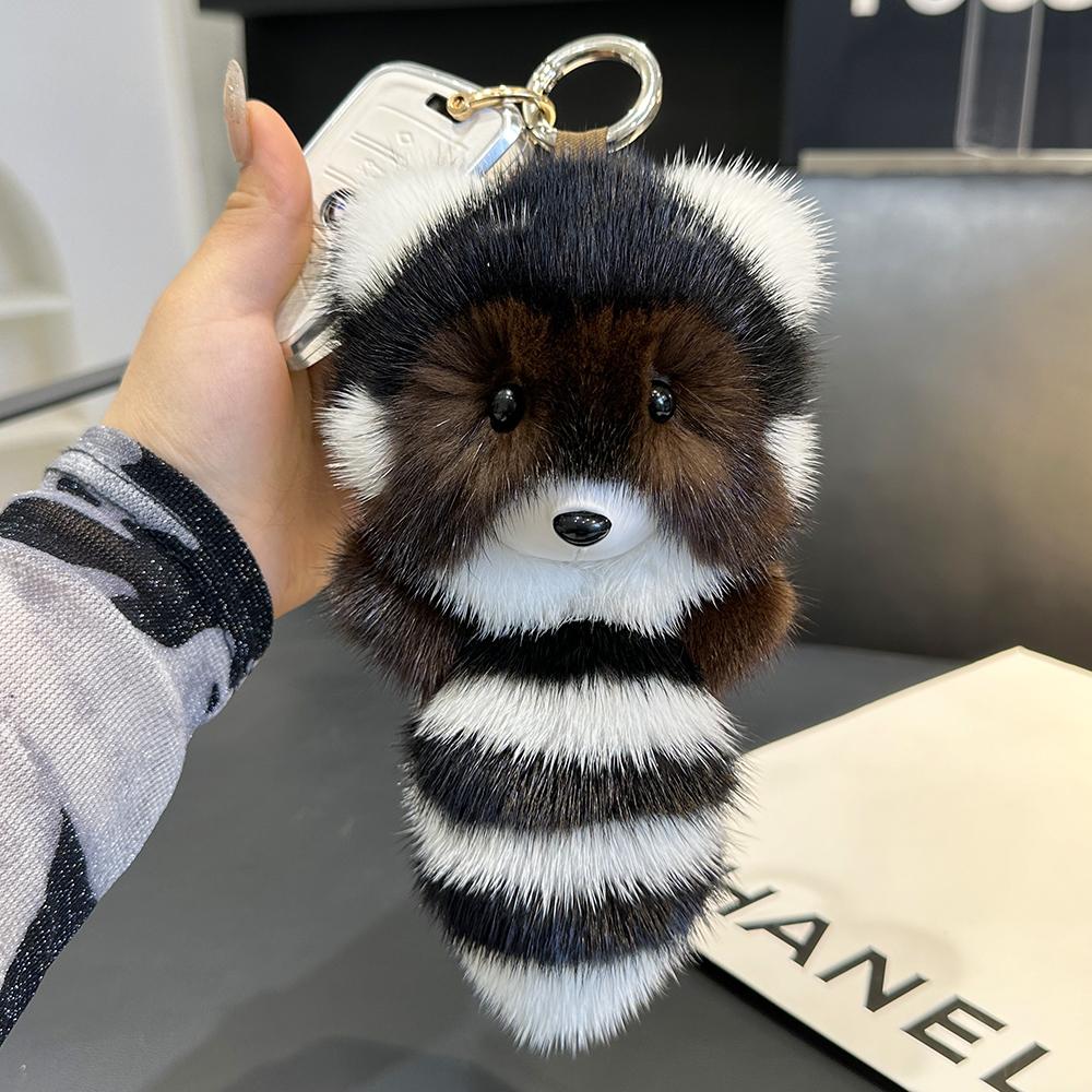 

Новая Мода Женский Натуральный Мех Норки Маленький Енот Брелок Шарм Плюшевый Автомобильный Брелок Подвеска на Сумку Вечеринка Подарок Украшение Мелочь кофейный