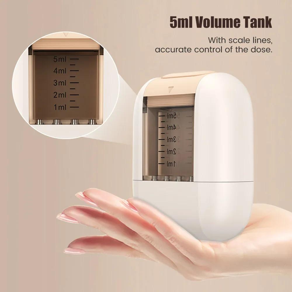 Waterproof Head Scratcher Electric Head Scalp Massager Hair Growth Oil Serum Comb Growth Hair Treatment With Red Light Therapy