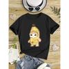 Kids Cartoon Graphic Crewneck Short Sleeve T-Shirt