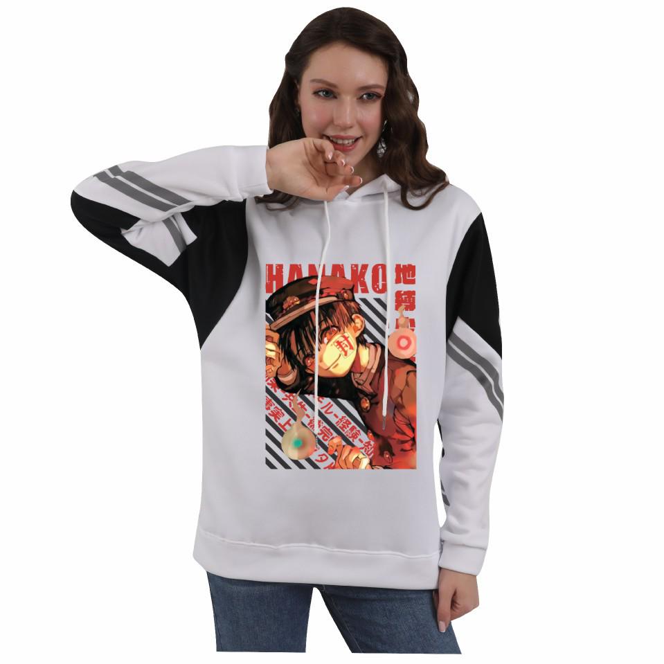 Jibaku Shonen Hanako-kun Plus Size Casual Pullover Hoodie