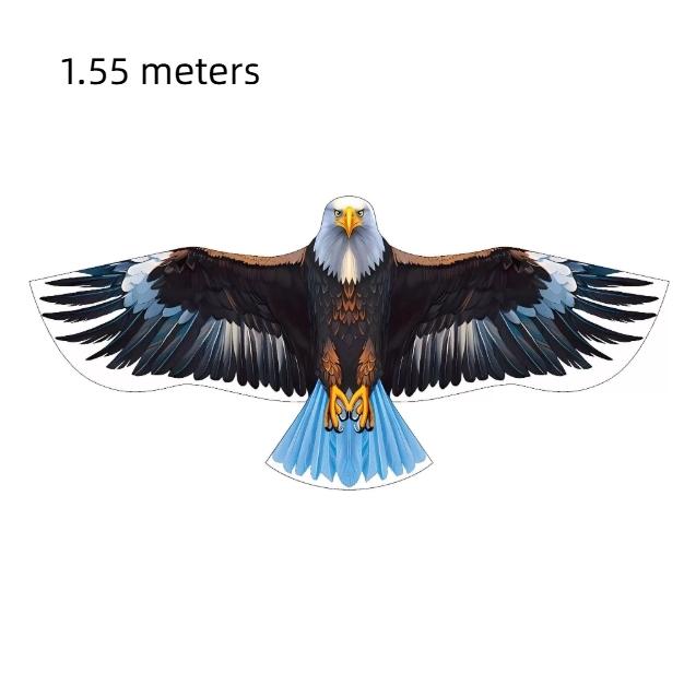 1 Piece Outdoor Fun Sports Bird Repelling Kite 1.2/1.55/1.6/1.65/1.8 Meters Easy To Fly Eagle Kite For Kids Or Adults