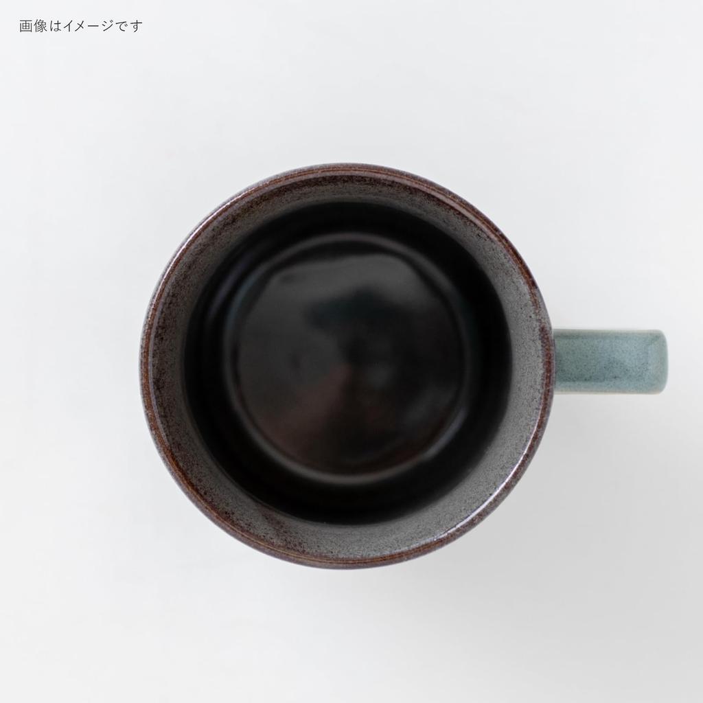 Minoru Pottery eureka -Shinogi- Mug, Light Blue