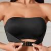 Women's Strapless Bra Seamless Front Button Bra Sexy Comfortable Anti Slip Vest Top Ladies Smooth Breathable Underwear
