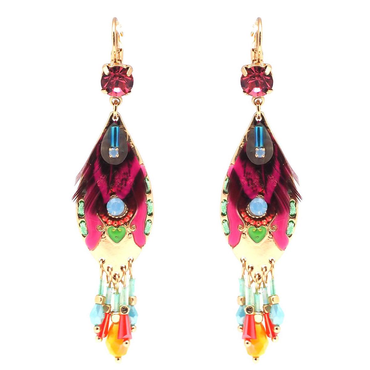 

Les Trésors De Lily [Q1047] — Дизайнерские пижамы «Acapulco», розовое многоцветное золото — 65x18 мм