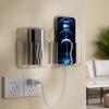 Air Conditioner Remote Holder Rack Universal Wall Mounted Storage Box Remote Controller Organizer Case Phone Charging Bracket