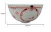 Maruzen Iwata Shoten Flower Balloon Hello Kitty Bowl KM-02
