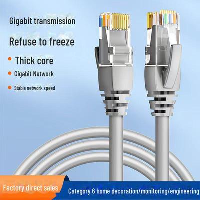 Cavo Ethernet Gigabit Cat6 da 1-20m, Coppia Intrecciata a 8 Fili con Connettore Crystal per Computer e Router
