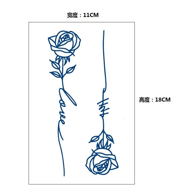 Xinyao Ziołowy Stopniowa Zmiana Celebryci Internetowi Nie Odbijają Światła Przez Długi Czas Nie Odpadają Wodoodporny Tatuaż Naklejka Naklejka