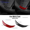 Mercedes Benz SLK R171 2004 2005 2006 2007 2008 2009 2010 İçin Gerçek Yumuşak Karbon Fiber Direksiyon Simidi Kaplama Çıkartması Aksesuarlar