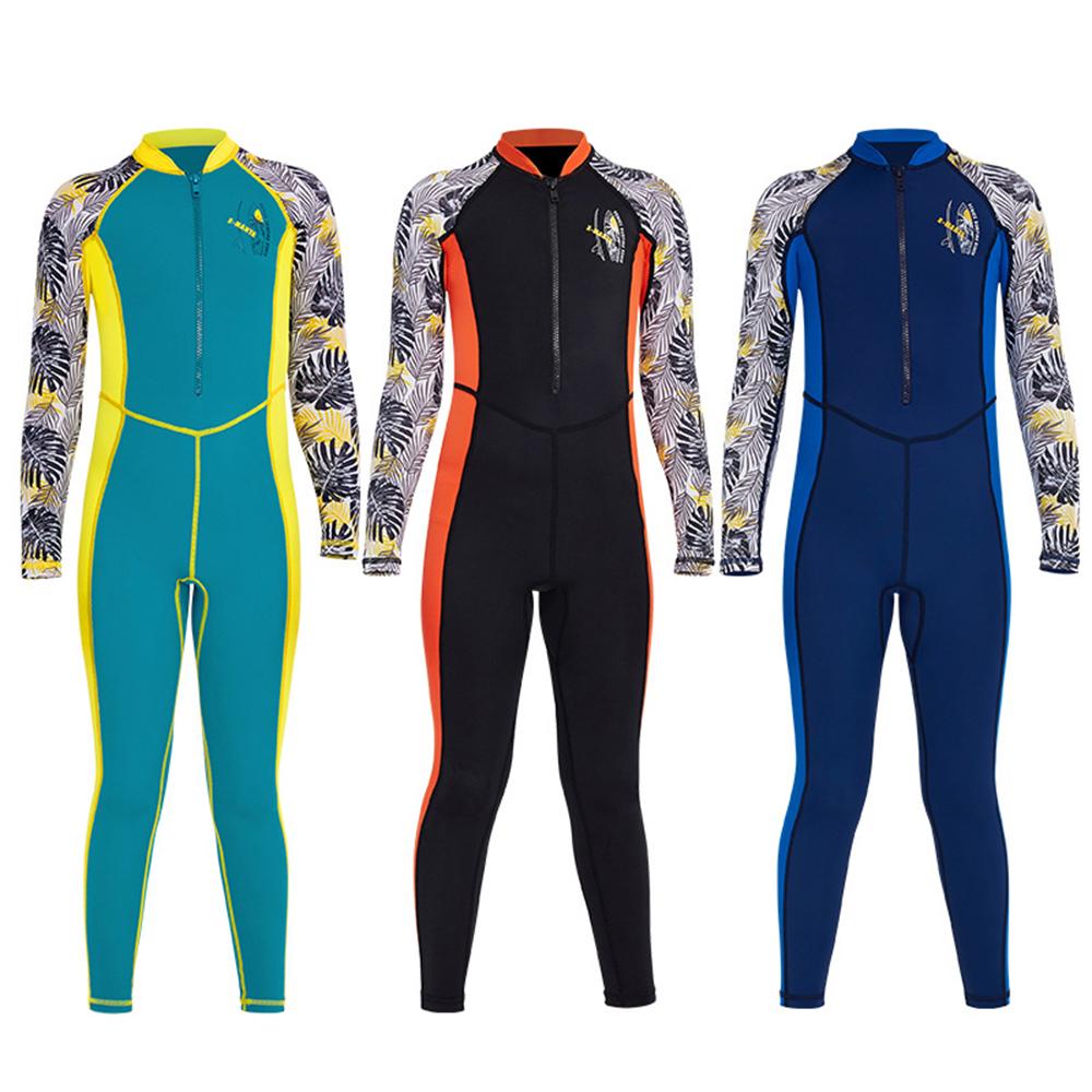 Kid Wetsuit One Piece Swimsuit Sun-Protective Quick-Drying Anti-Wear Anti-Scratch Properties