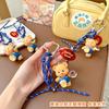 Cartoon Butter Bear Puppe Niedlicher Schlüsselanhänger Anhänger Paar Tasche Schlüsselanhänger Anhänger Geschenk