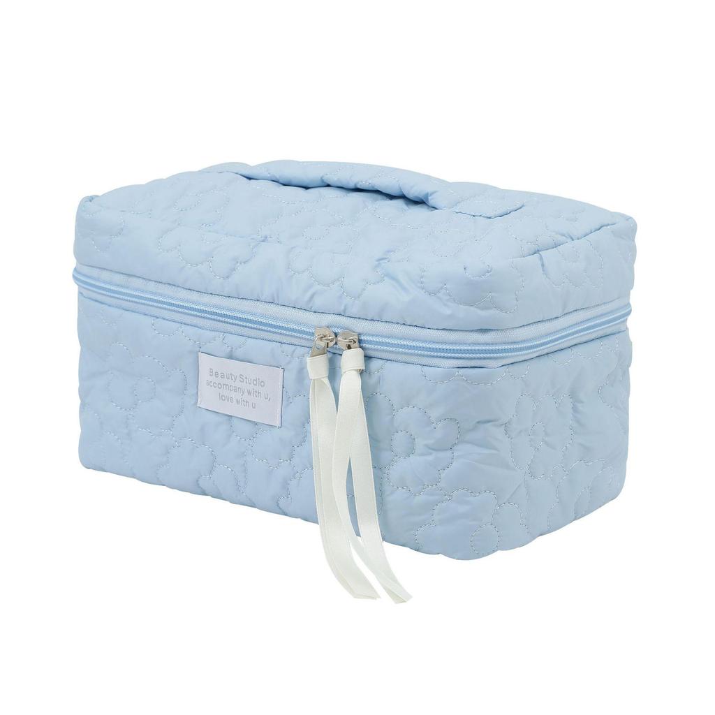 2023 Roztomilá taštička na péči o pleť a make-up v barvách bonbónů - Velká kapacita, přenosná, ve stylu Ins pro ženy