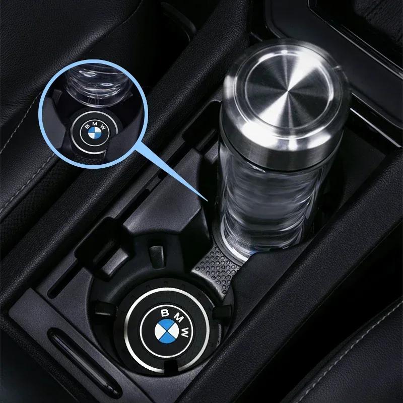 Bilunderlag Sklisikker Matte Koppholder Matte For BMW E36 E39 E46 E60 E90 E90 F01 F10 F30 G01 G20 G21 G30 G11 F15 X5 X3 Tilbehør