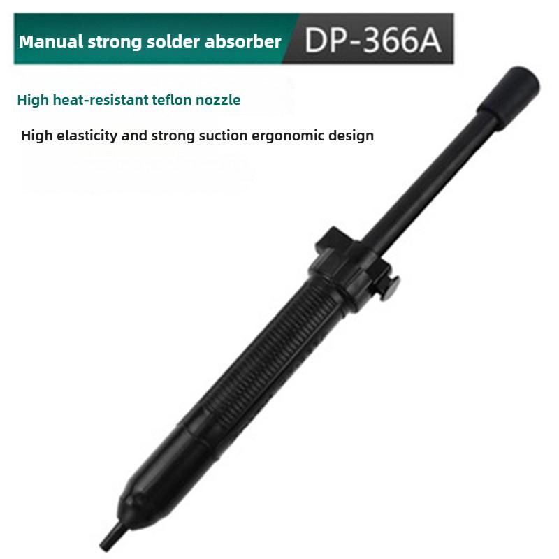 Manual Desoldering Pump Portable Soldering Sucker Pen Household Tin Absorption Welding Repair Tools Electrician Removal Tools
