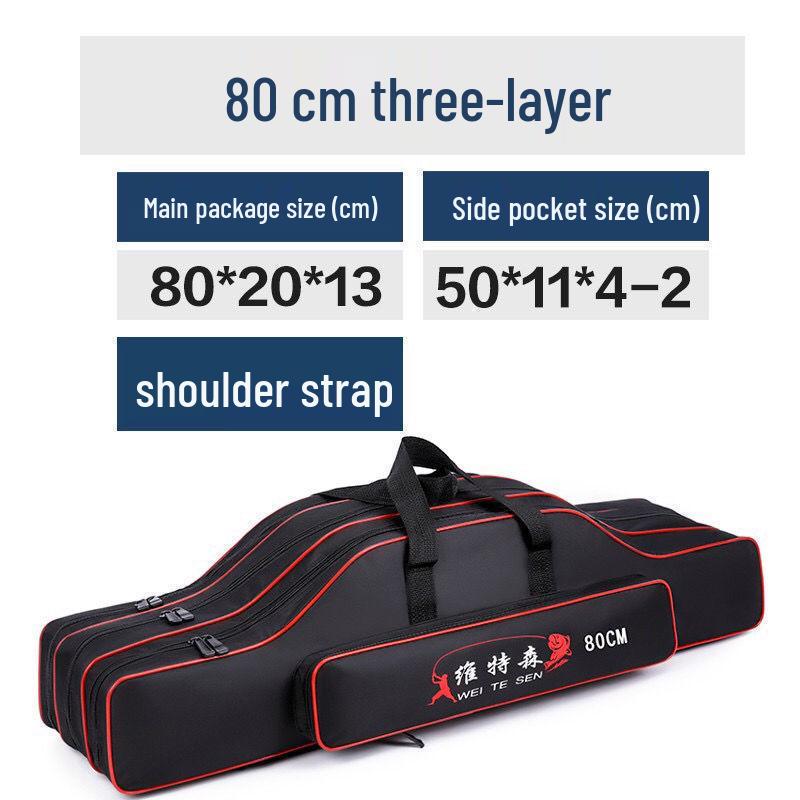 Multifunctional Waterproof Fishing Tackle Backpack and Rod Bag