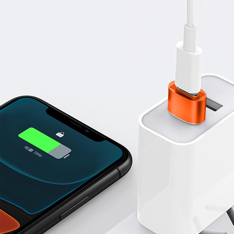 6A USB C Female To USB Male OTG Connector OTG Adapter Type C To USB3.0 Audio Converter Support Charging Data Transfer