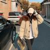 Autumn Winter Thicken Warm Parka Women Casual Sweety Solid Color Big Pocket Loose Hooded Coat Jackets Outwear