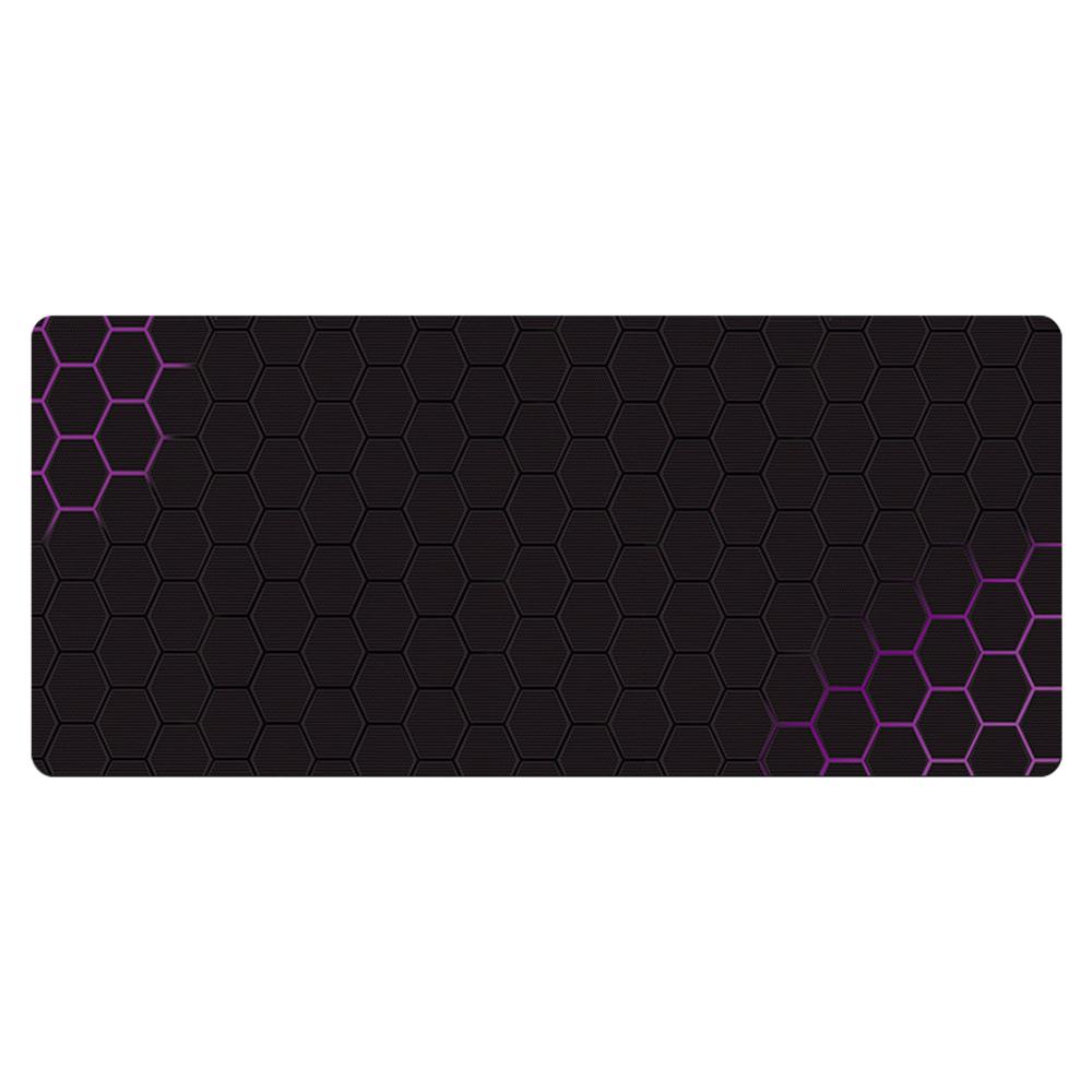 300x700x2mm Large Mouse Pad Honeycomb Pattern Anti-skid Rubber Desktop Mat