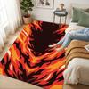 Flame Art Living Room Nonslip Area Rug Soft Carpet For Bedroom Game Playroom Sofa Office Home Decor Doormat Christmas Gift C9301307