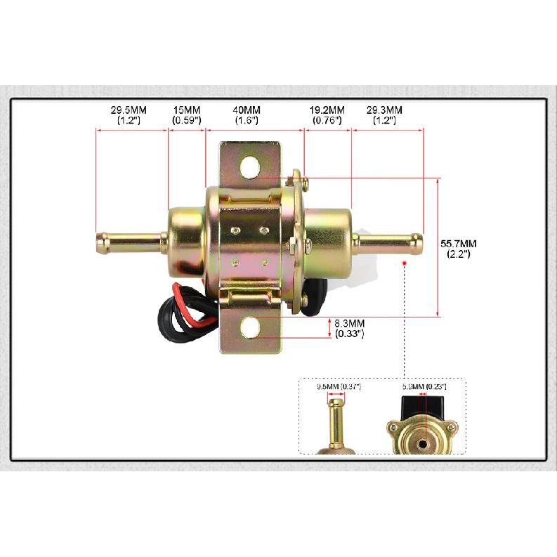 Top Quality Universal Diesel Petrol Gasoline 12V Electric Car Fuel Pump EP500-0 EP5000 EP-500-0 035000-0460 EP-500-0