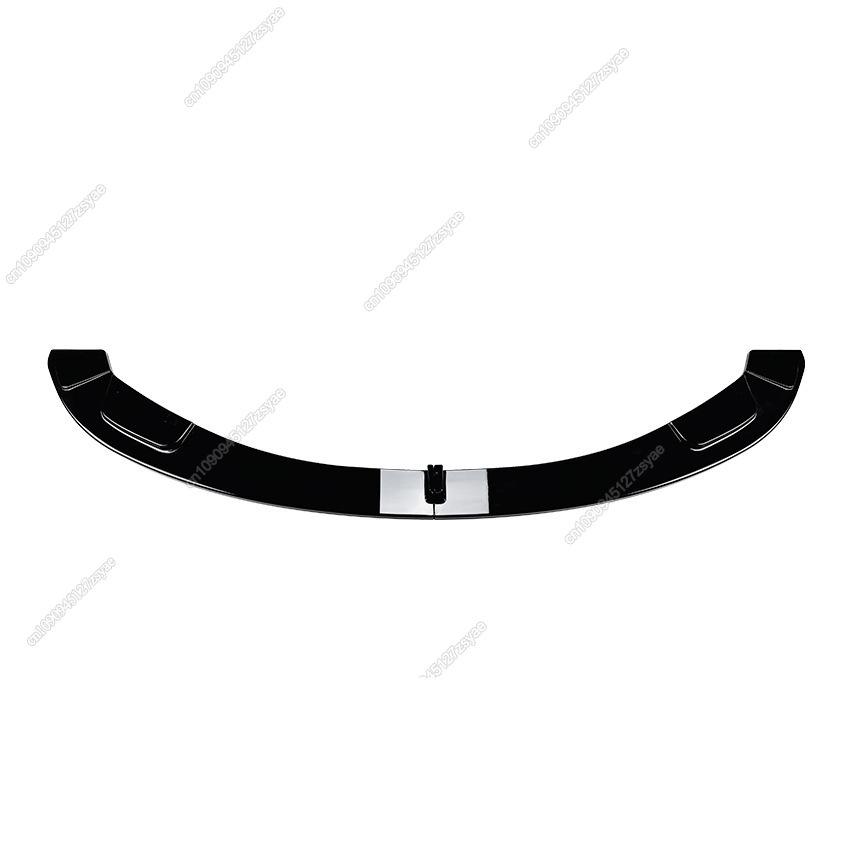 Car Front Bumper Lip Spoiler Splitter Diffuser MP Style For BMW M3 F80 F81 M4 F82 F83 2014-2020 ABS Gloss Black Body kit Tuning