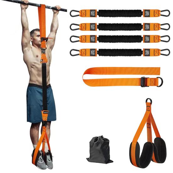 1 Set Klimmzug-Hilfsband 150/225/300lbs Robuster Klimmzug-Hilfsgürtel Vollständig Oberkörper