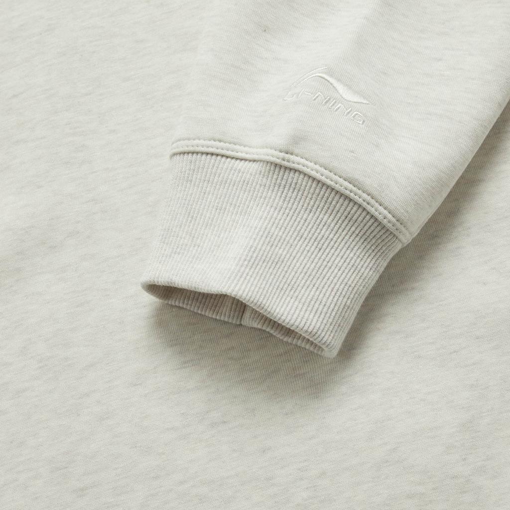 Li Ning Daily Prosperity Series Cny Zodiac Letter Round Neck Comfortable Breathable Versatile Casual Sweatshirt Men Sweatshirt AWDV165-9