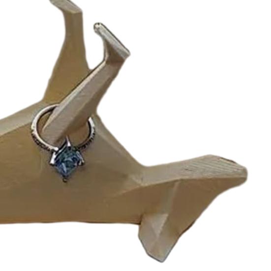 Držák na prsteny se psem Pánské Dámské Šperky Prsten na prst Organizér Stojan na vystavení Kancelář