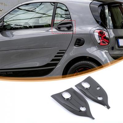 ABS Carbon Außen Türgriff Schale Abdeckung Zierleiste Für Benz Smart 453 Fortwo 16-21