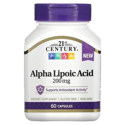 Alpha-Liponsäure, 200 mg, 60 Kapseln