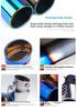 Universal Stainless Steel Exhaust Tip - Straight/Curved Muffler Pipe for Car Tail Throat Decoration