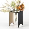 Geometric Art Metal, Leather Weaving, Glass Vase, Hydroponic Vase, Flower Arrangement, Glass Container, Living Room Decoration