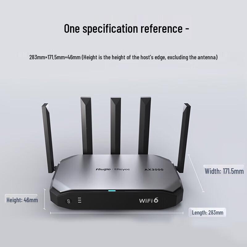 

Ruijie RG-EG105GW-X WiFi 6 Enterprise Wireless Gateway