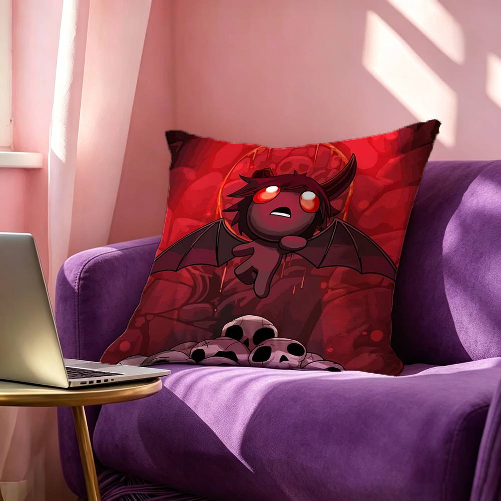 Cool The B-Binding of I-Isaac Square Double-Sided printed Pillow Case Bedroom Bedside Pillow Sofa Cushion Cover