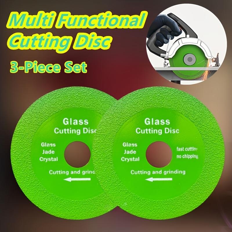 5pcs/1pc Multi-Functional Cutting and Grinding Disc Set - Suitable for Cutting Glass, Tiles, Wood, and Metal with Steel Blades - Woodworking Tools